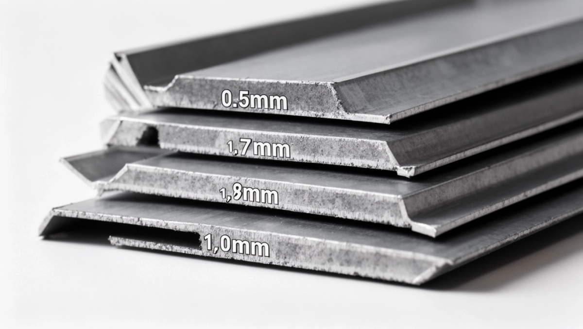 Grubość blachy trapezowej