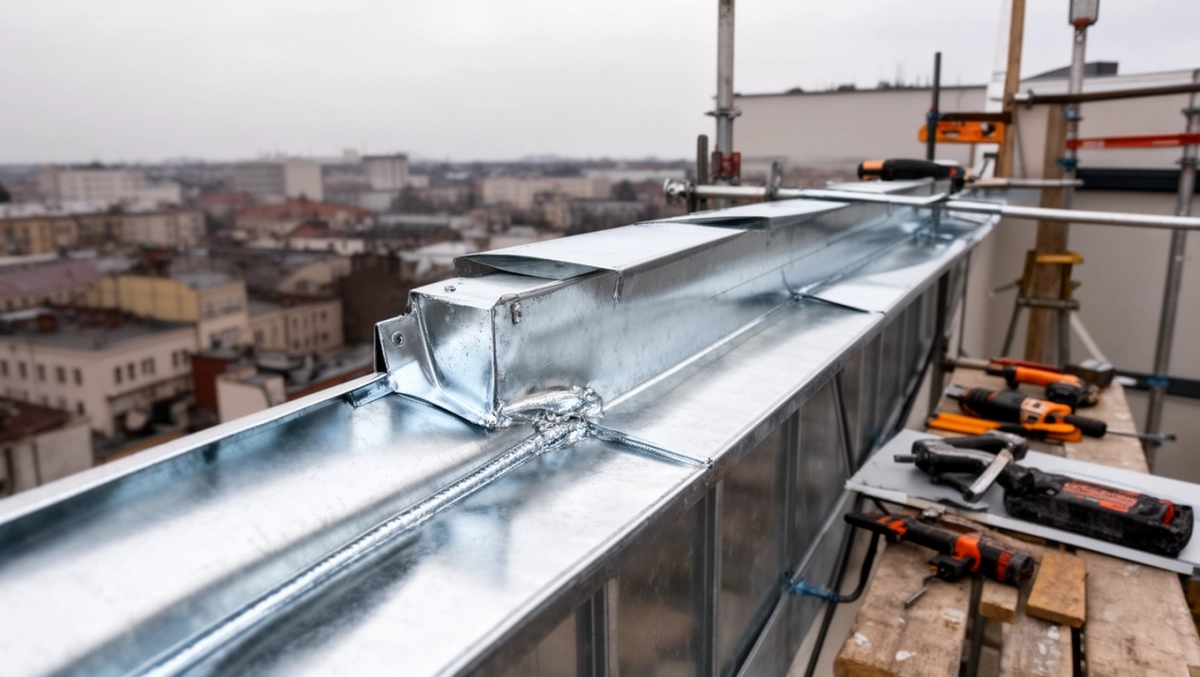 Obróbka blacharska balkonu cena robocizny