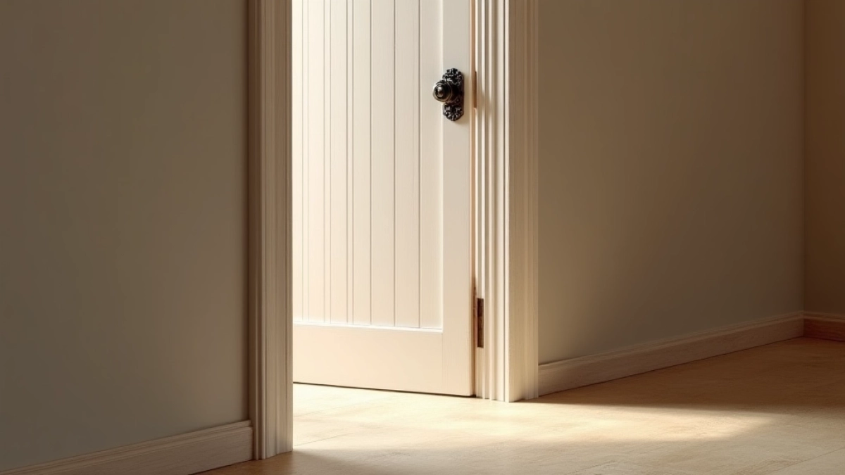 Obróbka ościeżnic drzwi wewnętrzne wykończenie