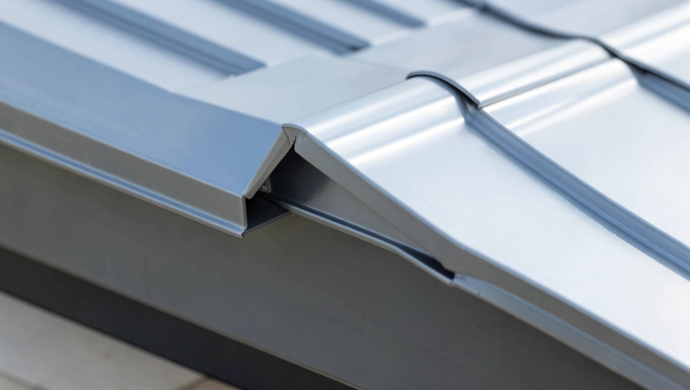 podbitka z blachy na rąbek