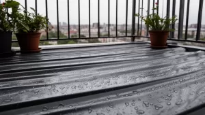 Blacha na balkon zamiast płytek