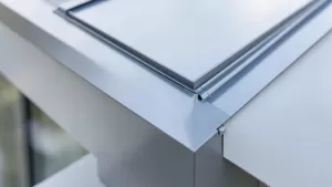 blacha na rąbek elewacja detal