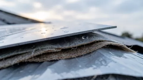 blacha z filcem czy membrana