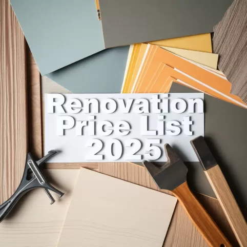 Cennik  Remonty i wykończenia wnętrz
