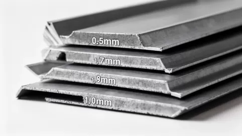 Grubość blachy trapezowej