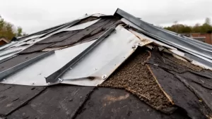 Montaż blachy trapezowej na dachu pokrytym papą