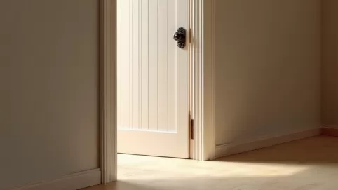Obróbka ościeżnic drzwi wewnętrzne wykończenie