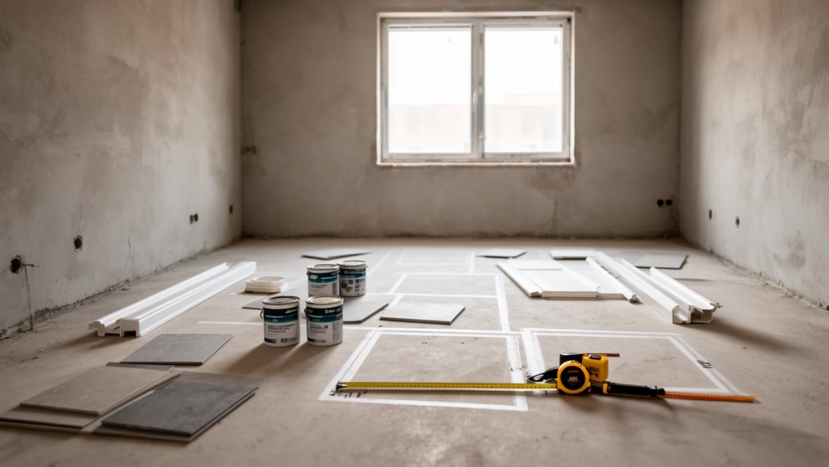 Wykończenia wnętrz cena za m2